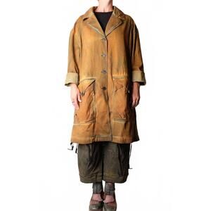 NEW RUNDHOLZ dip coat in lagoon light